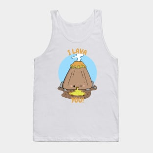 Kawaii Volcano - I lava you Tank Top